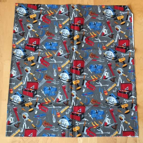 Tools / Construction Print Quilting Fabric - Picture 2 of 13